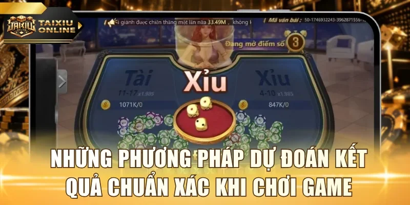 Những phương pháp dự đoán kết quả chuẩn xác khi chơi game