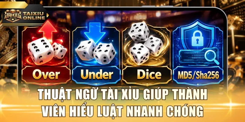 Thuật ngữ Tài Xỉu giúp thành viên hiểu luật nhanh chóng